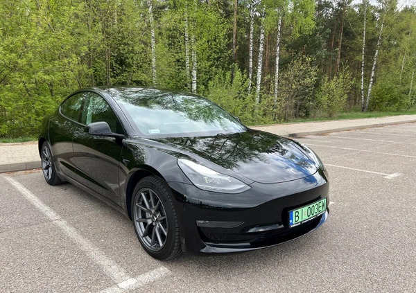 Tesla Model 3 cena 149000 przebieg: 26500, rok produkcji 2021 z Białystok małe 191